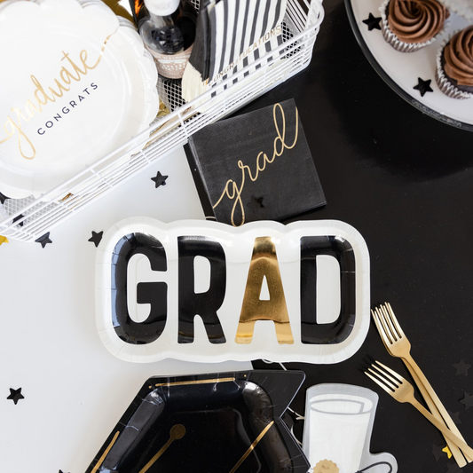 Gold Grad Napkin