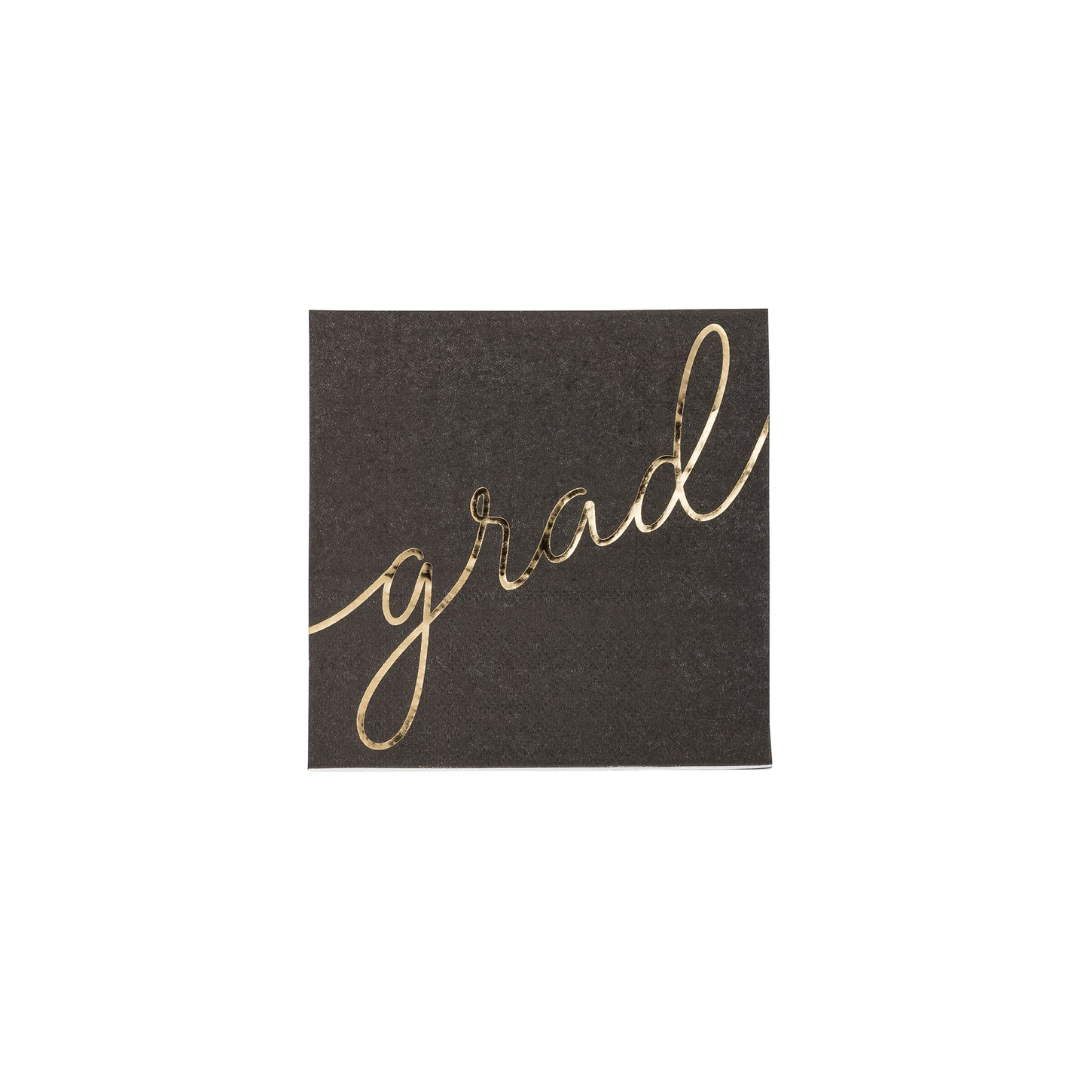 Gold Grad Napkin